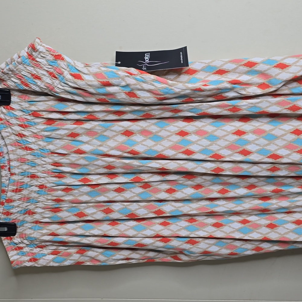 Stylish Geometric Patterned Pants 2X Slimstation By Mutiples - Picture 4 of 8